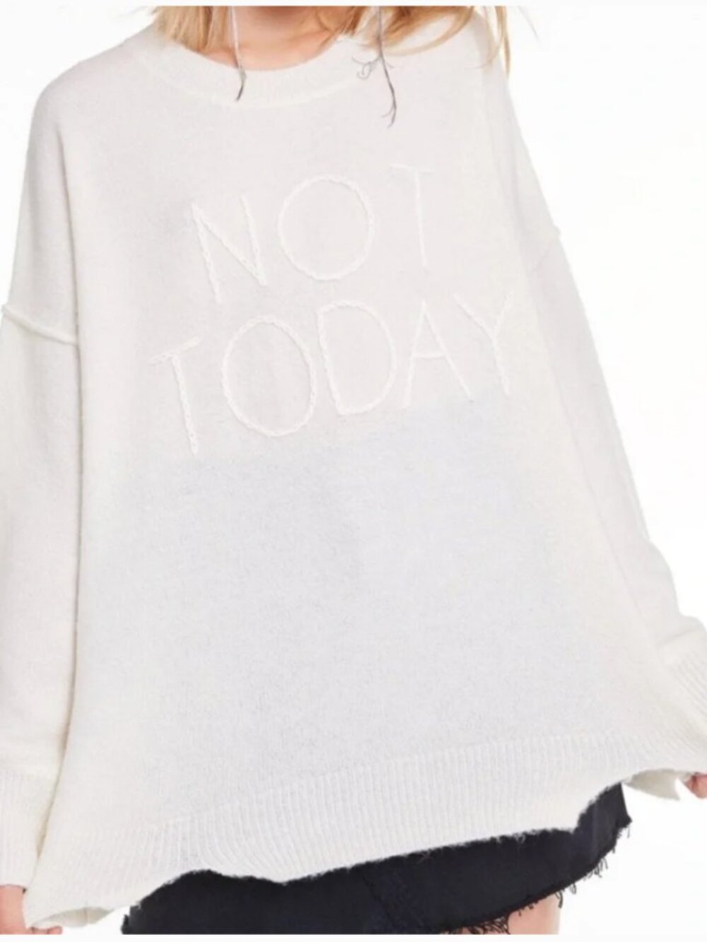 NEW WILDFOX Not Today Sweater - XS